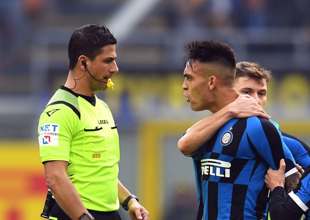 Lautaro Martinez e Gianluca Manganiello