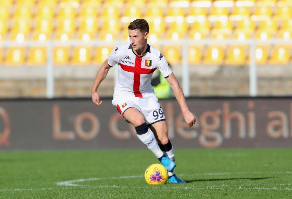 genoa-sassuolo-pinamonti-tribuna