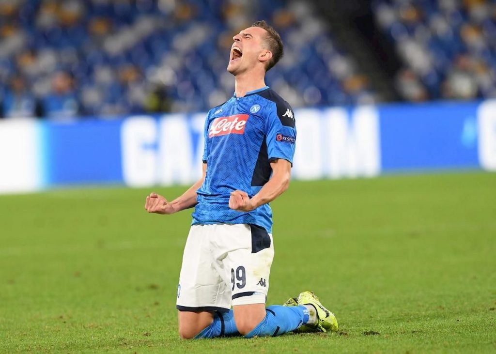 Arkadiusz Milik, Napoli