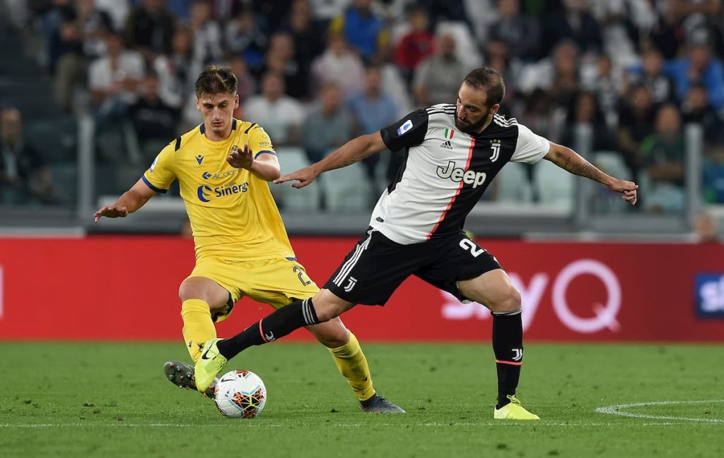 Marash Kumbulla e Gonzalo Higuain