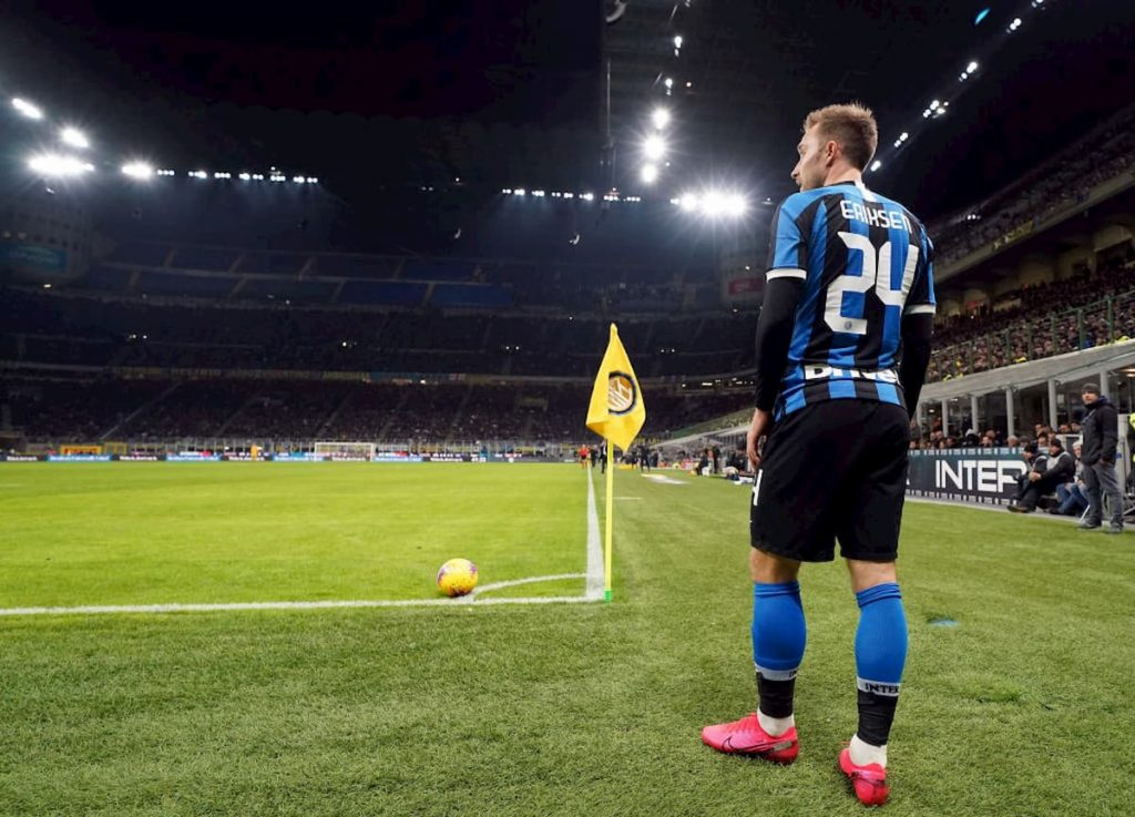 Eriksen abito in Europa League