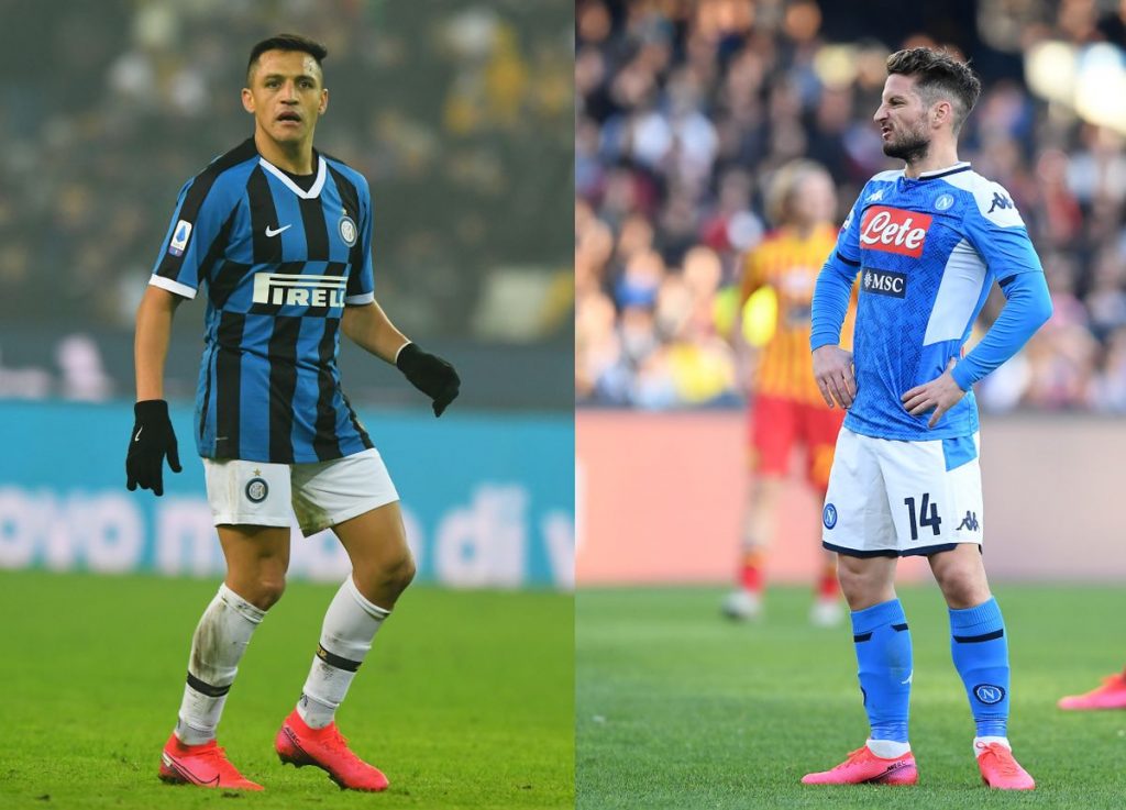 Alexis Sanchez e Dries Mertens