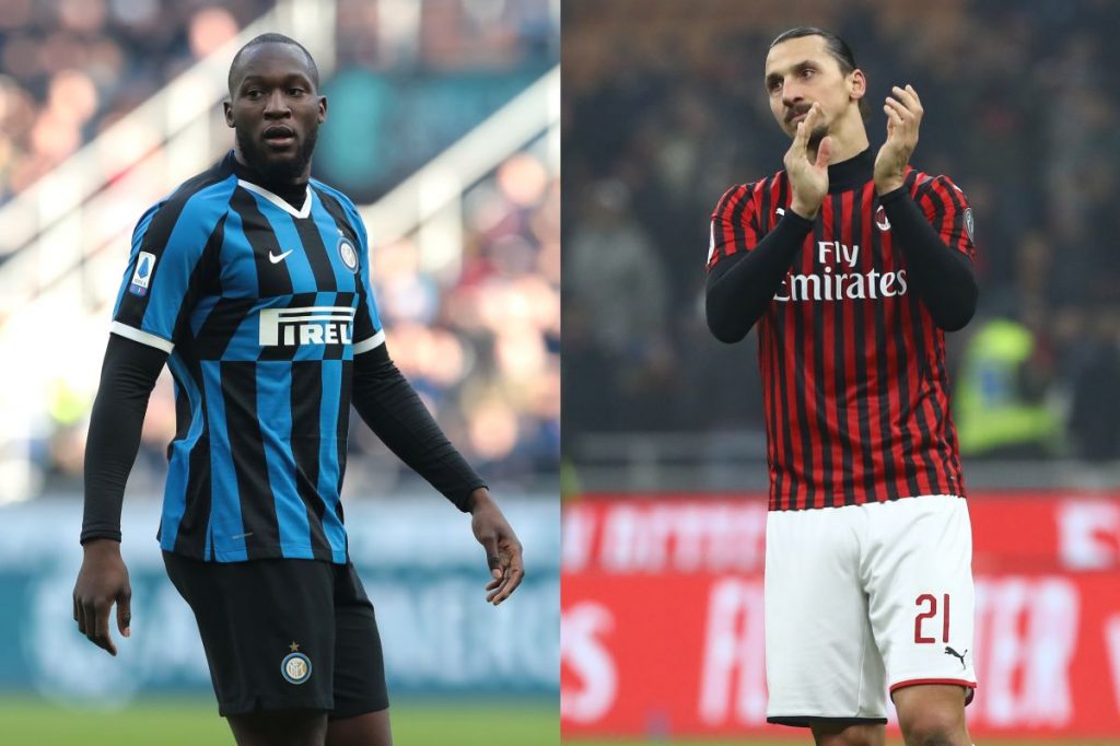 Romelu Lukaku e Zlatan Ibrahimovic
