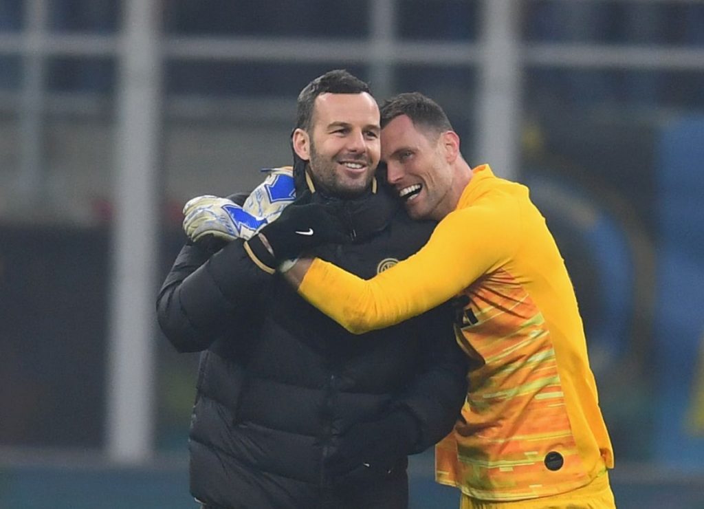 Samir Handanovic e Daniele Padelli