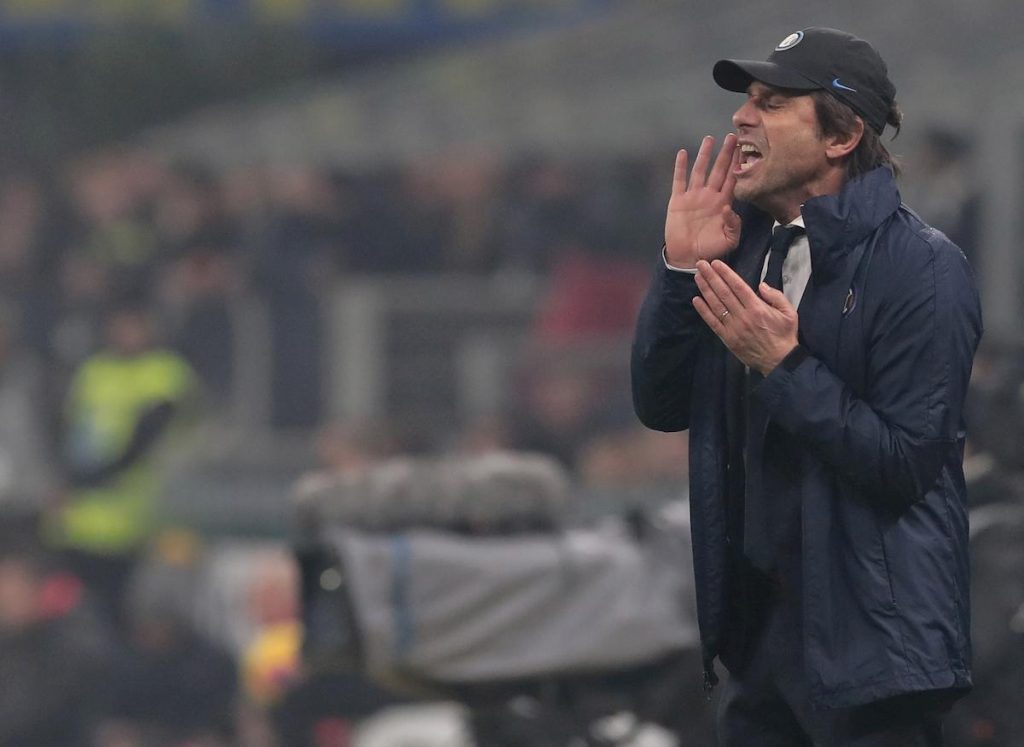 Antonio Conte al derby