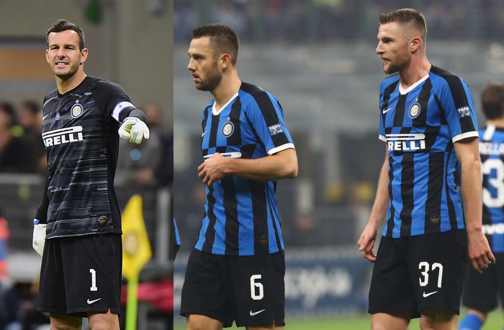 Handanovic de Vrij Skriniar