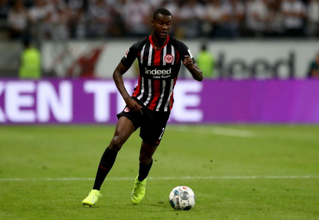 Evan N'Dicka, Eintracht Francoforte