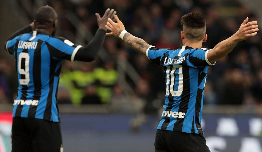 Lukaku e Lautaro uniti ma distanti