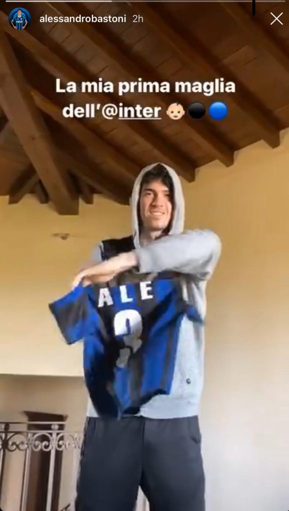 Bastoni maglia Inter