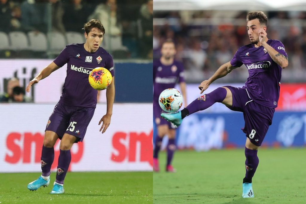 Federico Chiesa e Gaetano Castrovilli, Fiorentina