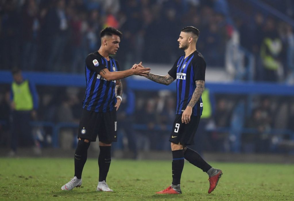 Mauro Icardi e Lautaro Martinez