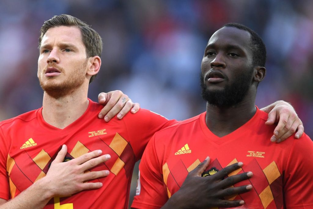 Jan Vertonghen e Romelu Lukaku, Belgio