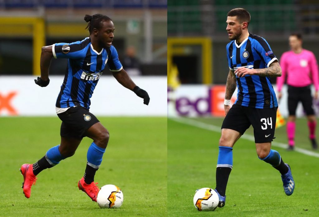 Victor Moses e Cristiano Biraghi
