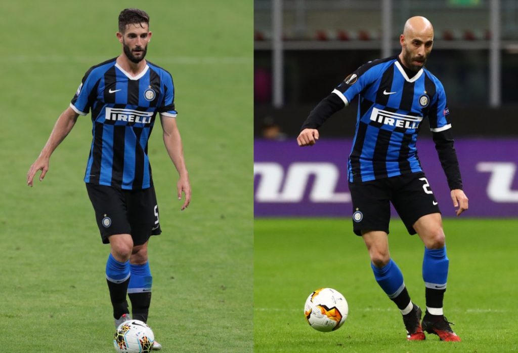 Roberto Gagliardini e Borja Valero