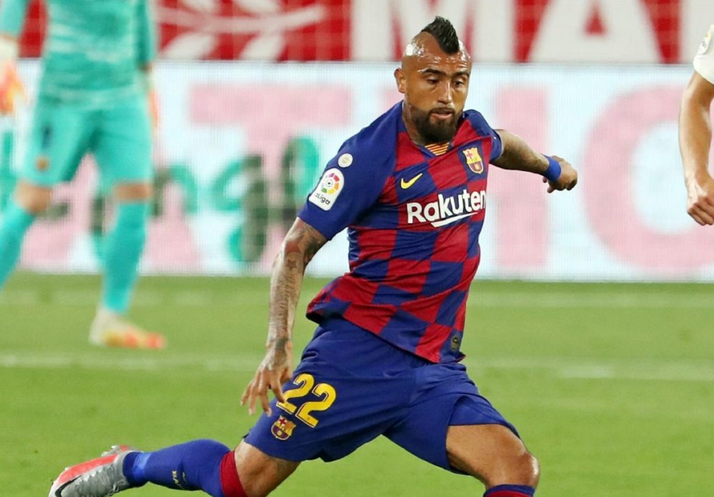 Arturo Vidal, dopo il pareggio tra Barcellona e Siviglia, è finito nel mirino dei tifosi blaugrana