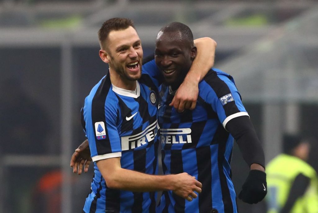 Stefan de Vrij e Romelu Lukaku, Inter