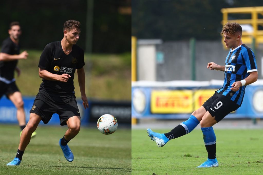 Sebastiano Esposito e Edoardo Vergani