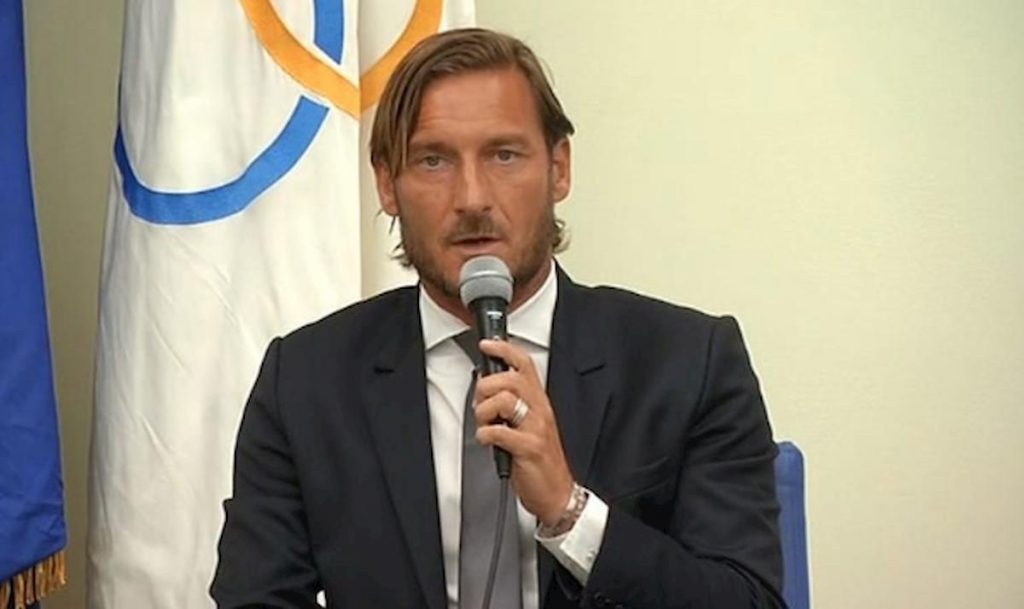 Totti su Conte alla Roma