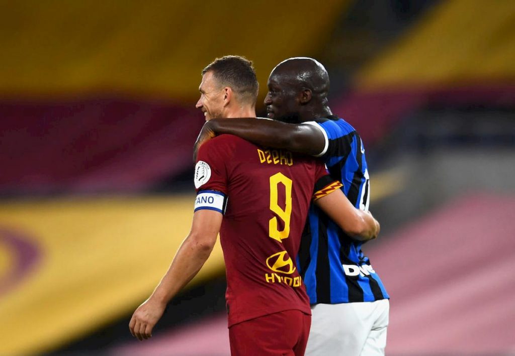 dzeko-colloquio-lukaku