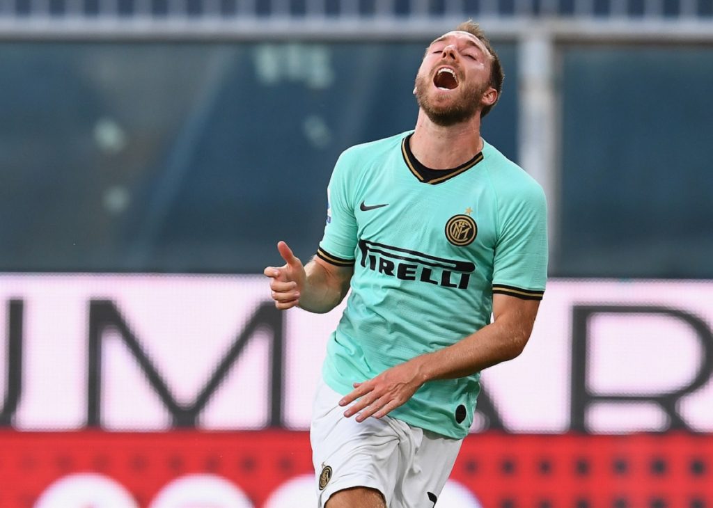 Secondo la Gazzetta dello Sport, la prestazione di Eriksen contro il Genoa non è stata sufficiente