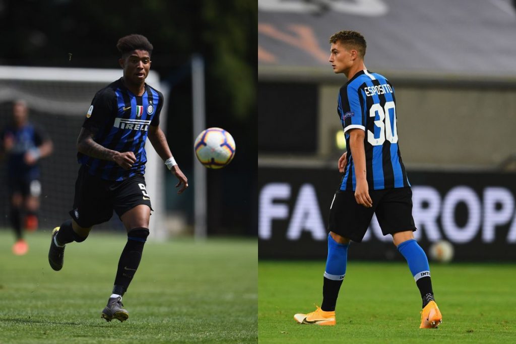 Eddie Salcedo e Sebastiano Esposito