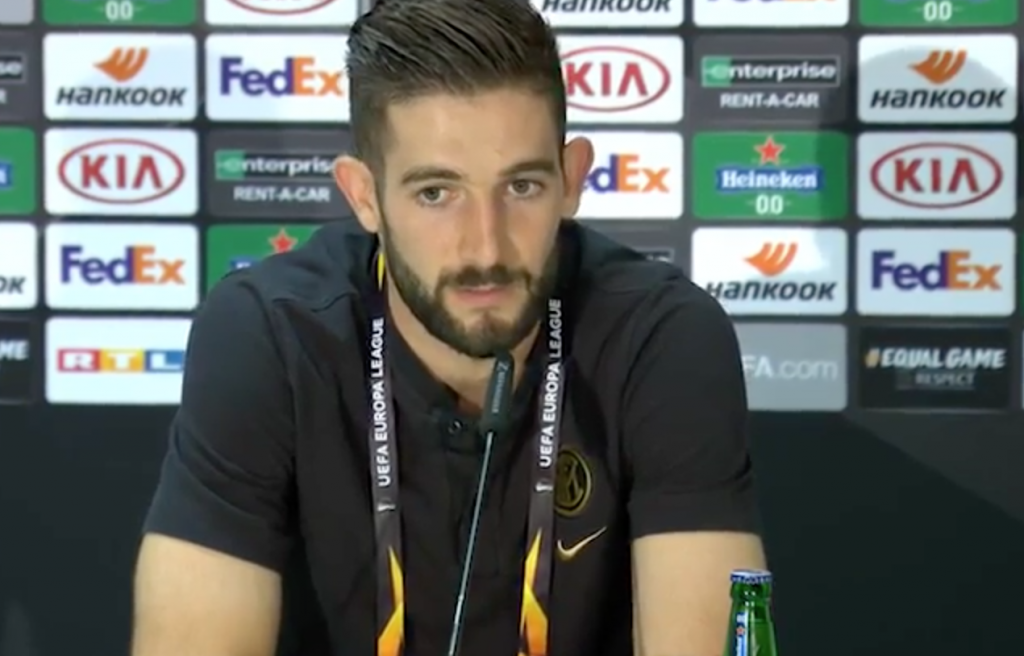 Gagliardini in conferenza