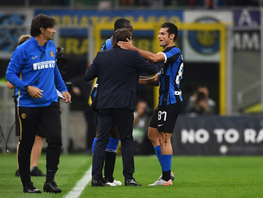 Candreva battibecco con Conte