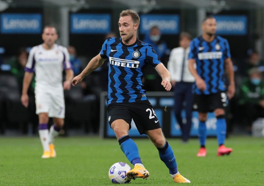 Christian Eriksen, Inter-Fiorentina
