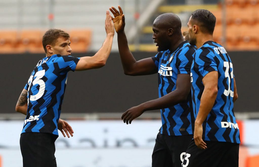 Lukaku Barella impressionante