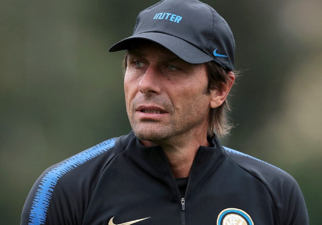 Conte concentrato in allenamento