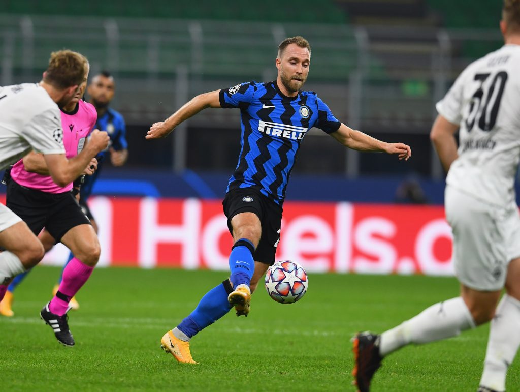 Christian Eriksen, Inter-Borussia Monchengladbach