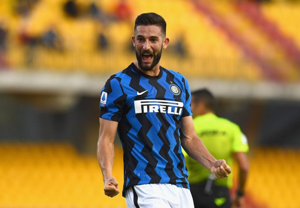 Roberto Gagliardini, Benevento-Inter