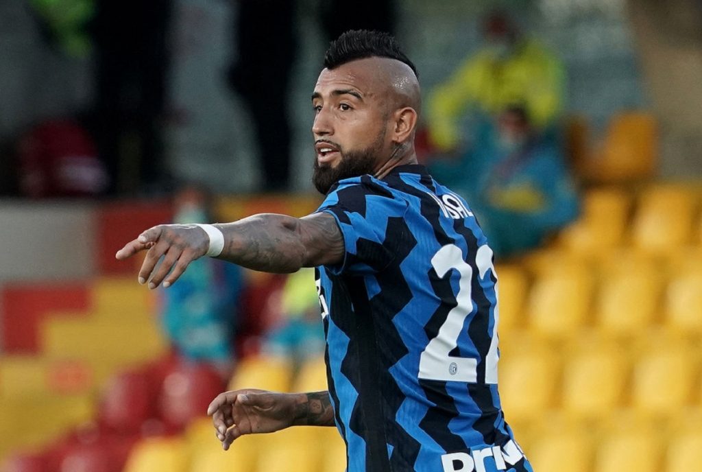 Inter, Vidal in gruppo e pienamente recuperato