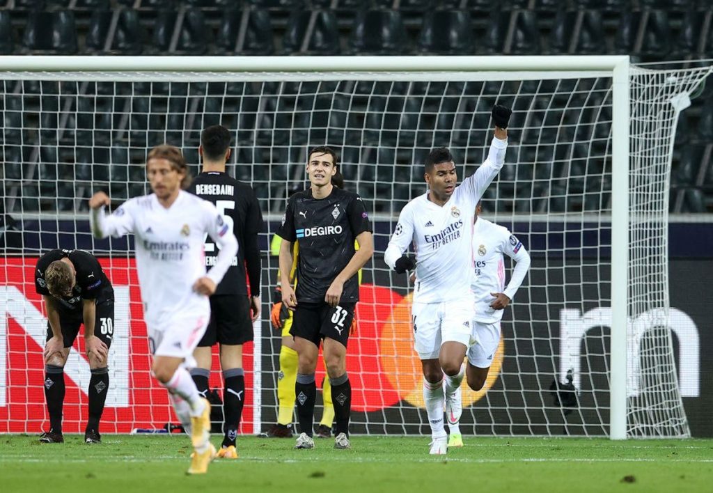 Borussia Moenchengladbach v Real Madrid: Group B - UEFA Champions League