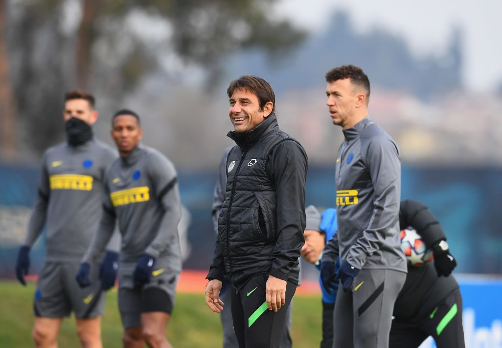 FC Internazionale - Press Conference And Training Session