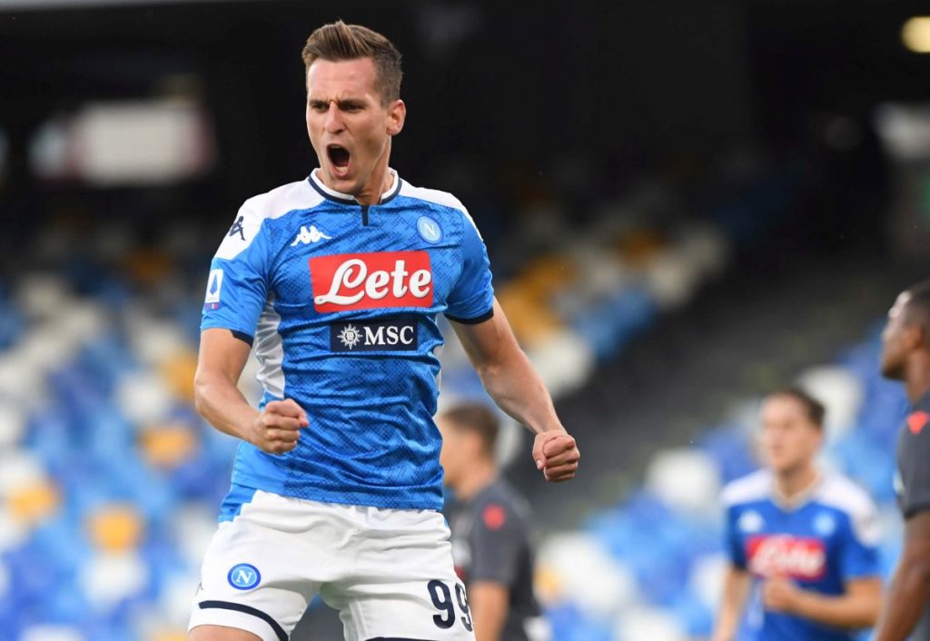 Arkadiusz Milik, Napoli