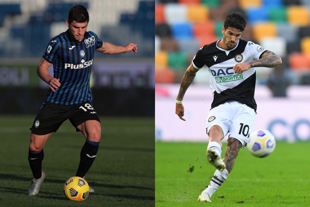 Ruslan Malinovskyi e Rodrigo De Paul
