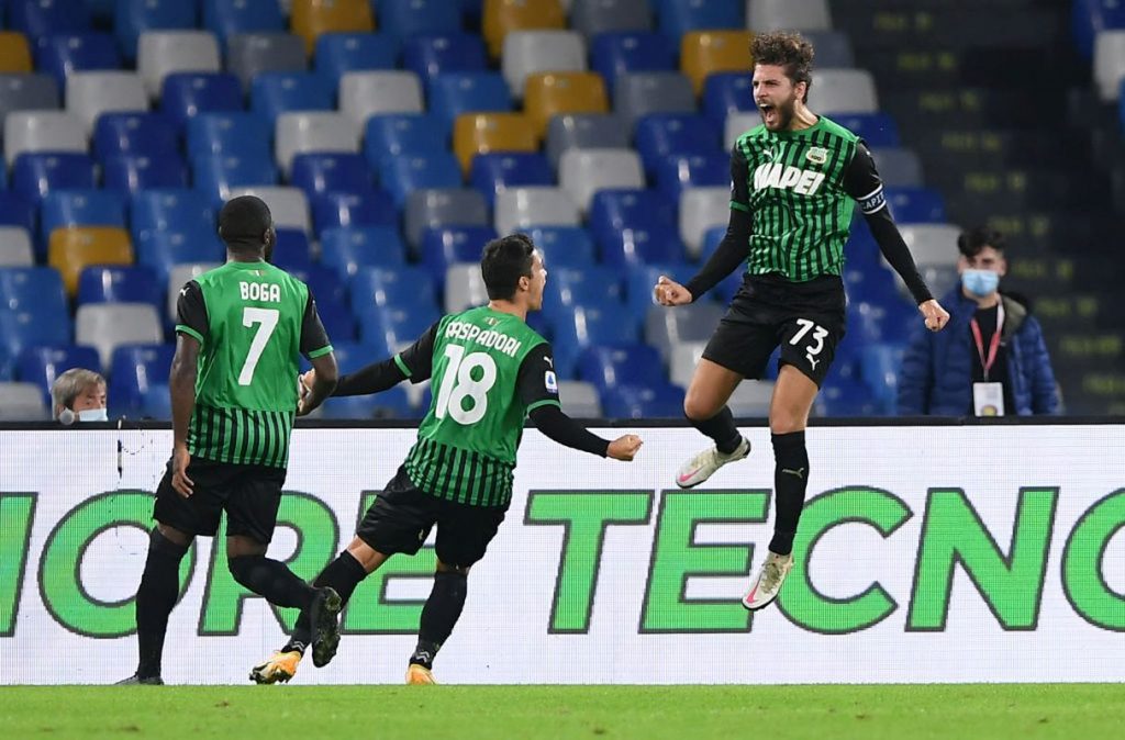 SSC Napoli v US Sassuolo - Serie A