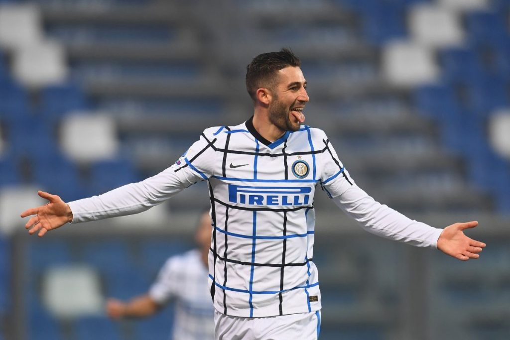 Roberto Gagliardini, Sassuolo-Inter