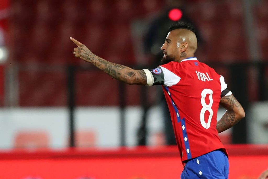 Arturo Vidal, Cile, 2020