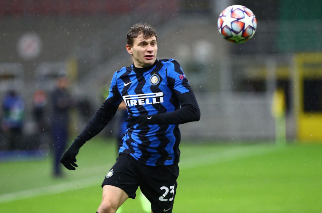 Barella insieme a Eriksen