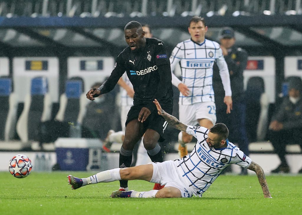 Borussia Moenchengladbach v FC Internazionale: Group B - UEFA Champions League