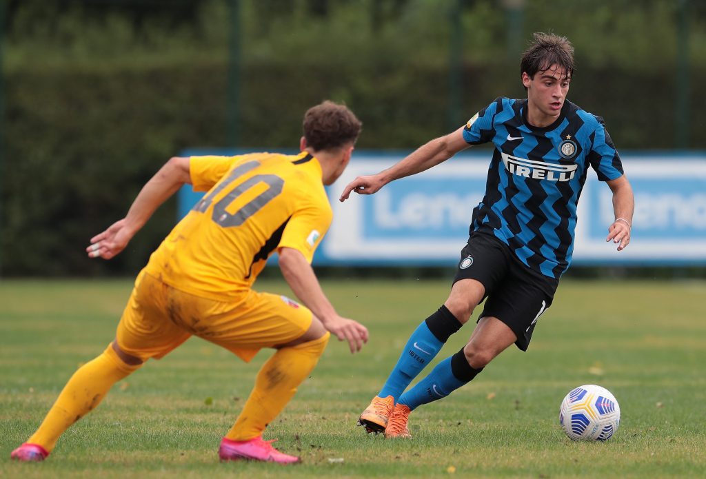 Gaetano Oristanio, Inter Primavera