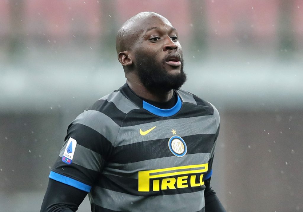 Lukaku durante Inter-Benevento