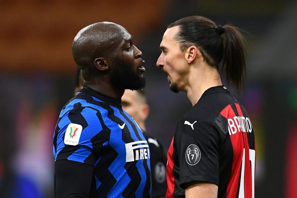 Romelu Lukaku e Zlatan Ibrahimovic