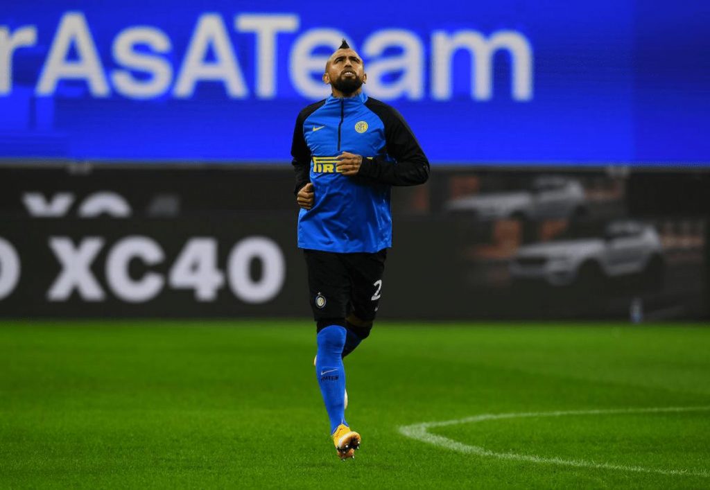 milan inter allenamento vidal