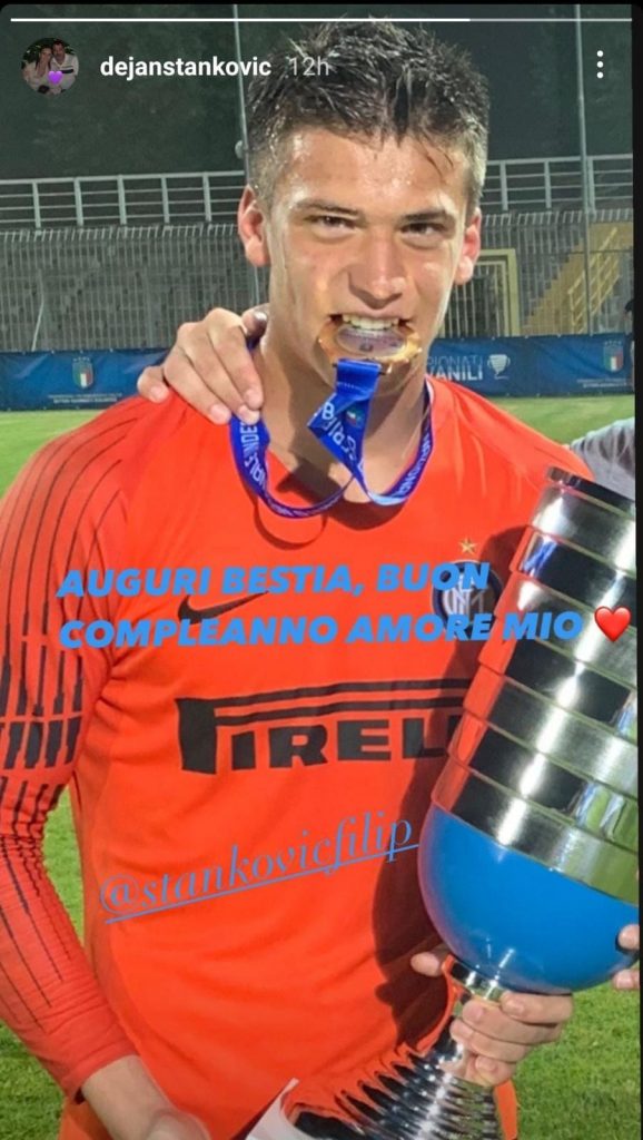 stankovic auguri figlio