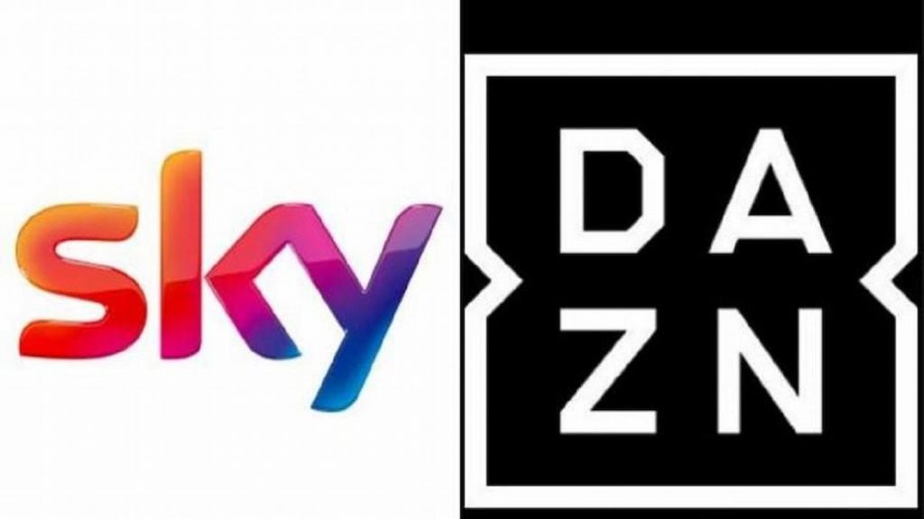 Diritti tv, lite tra Sky e Dazn
