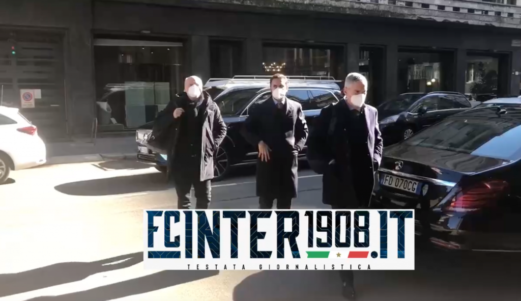 Arrivo Inter Lega