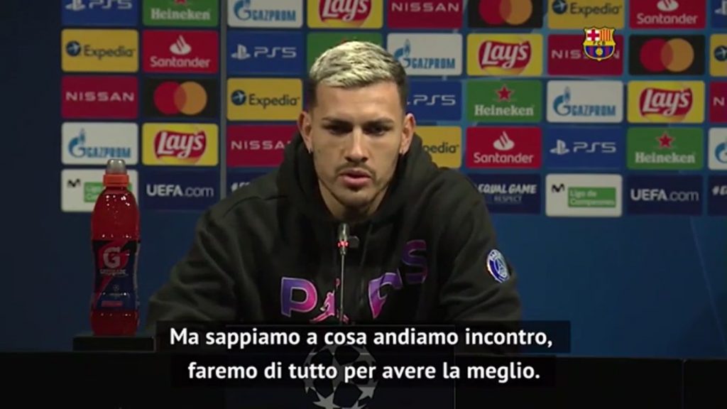 paredes messi psg